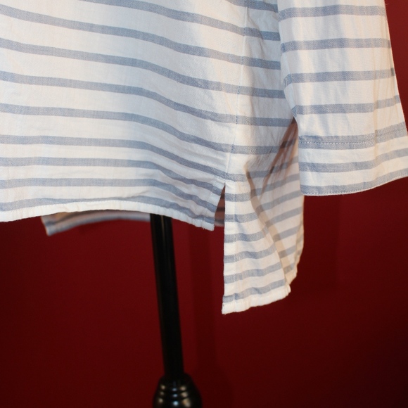 J.Jill button down cotton shirt Medium. B8 - Picture 4 of 8